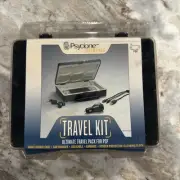 Sony Playstation Psyclone PSP Deluxe Hard Travel Case Black Rare NEW