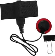 Yardwe Guitar Pickup Transducer with Clip Versatile Acoustic and Classical Guitar Pickup Easy Tone and Volume Adjustments Secure Design No Installation