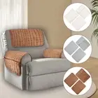 3Pcs Sofa Armrest Cover with Side Storage Pockets Non Slip Sofa Arm ZhBai