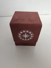 Magnetic Card Game Box Case Leather Card Deck Cases Card Deck Box 100 Cards
