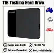 Toshiba 1TB External Hard Drive Portable Canvio Ready SuperSpeed USB 3.2 NEW