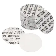 300 Pcs 28mm/1.1inch Adhesive PS Foam Pressure Sensitive Seal