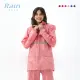 【Rainfreem】超透氣 雨衣 兩件式雨衣 雨褲 機車雨衣 露營登山 外送通勤 - 珊瑚粉