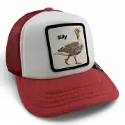 Goorin Bros So Silly Goose The Farm White Trucker Adjustable Snapback KIDS YOUTH