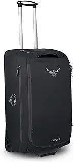 [Osprey] Daylite 85L Wheeled Duffel Bag, Black, Black, Wheeled Duffel Bag