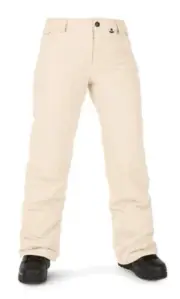 NWT Volcom Womens Sand Colored Frochickie Insulated Pants Size Medium