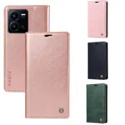 PU Leather Wallet Magnetic Phone Case for Vivo Y15 Y21 Y78 Y16 Y17 Y35 Y78 Y20