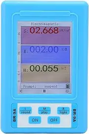 Electromagnetic Radiation Detector, Electromagnetic Radiation ABS Detector Dual Purpose EMF Magnetic Field Tester for Daily Life
