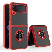 Ring Kickstand Phone Case For Samsung Galaxy Z Flip4