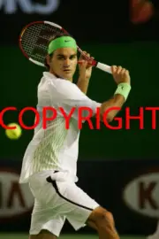 ROGER FEDERER Tennis Champion Original 12” x 8” Action PHOTO