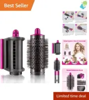 Smoothing and Volumizing Brush Attachment for Dyson Airwrap - Anti-Flying Nozzle