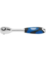 Draper Tools 1/4 Sq. Dr. 72 Tooth Soft Grip Reversible Ratchets (26502)