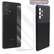 For Samsung Galaxy A52 5G SM-A526U NEW Tempered Glass Screen Protector+TPU Case