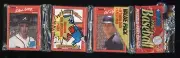 1990 MLB Donruss Baseball Rack Pack with Cal Ripken MVP HoF Showing