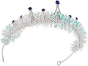 [TOGEVAL] Princess Tiara Bride Tiara for Women Princess Crowns for Princess Birthday Decorations Tiaras and Crowns for Women Wedding Crown for Bride Tiara for Prom Alloy