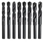 8x HSS reduced shank drillbit drill bit 12.5 13 13.5 14 14.5 15 15.5 16 OL 150mm