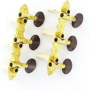 CORHAD 2pcs Guitar Tuners Gold Plated Zinc Alloy Install for Classical Guitars