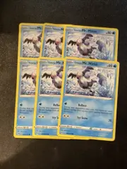6x Galarian Mr. Mime 035/189 Common Pokemon Card - Darkness Ablaze (2020) - NM