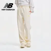 在飛比找PChome24h購物優惠-【New Balance】SDS撞色縫線腰抽繩長褲_女性_米