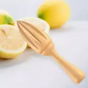 Ergonomically Lemon Juicer Beechwood Handheld Lime Fruit