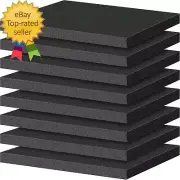 Polyurethane Foam Sheets 8P 16 X 12 X 1 Inch Cuttable Tool Box Case Foam Inserts