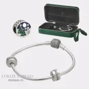 Authentic Pandora Silver Snowy Wonderland Gift Set with Travel Box B800644-19