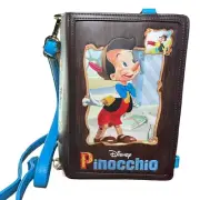 Loungefly Disney Classic Books Pinocchio Backpack Standard, Multicolor