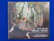 CPE Bach Graun Hesse Trios For Fortepiano & Viola Da Gamba - Brand New - CD !!