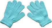 [Generic] 1 Pair Kids Gloves Simple Style Clothing Accessory Outdoor Boys Girls Hand Covers Solid Color Toddler Glove for Winter