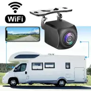 Wi-Fi Wireless Car Truck RV Trailer Rear View Backup Camera 720P For iOS Android