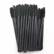 DISPOSABLE MASCARA WANDS / SPOOLIES - BLACK