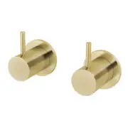 Phoenix Tapware Vivid Slimline Wall Top Assemblies (Brushed Gold)