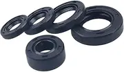 5Pcs Motorcycle Front Fork Oil Seal Dust Seal for 110cc 125cc 140cc Trail Quad Dirt Bike ATV