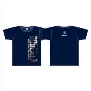 Poster Logo T-Shirt Navy TOHO Godzilla Store Collection Japanese Monster Kaiju