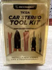 Scosche TK12 Complete Car Stereo Sound System Installation Tool Kit. New Sealed