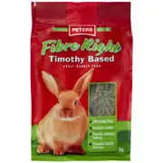 Peters Fibre Right Rabbit Food 1kg
