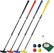 Golf Putters for Men and Women, Golf Clubs Two-Way Mini Golf Putter for Right or Left Handed Golfers Adjustable Length Suitable for, Teenagers and Adults(Red, Black, Blue Colours Available)