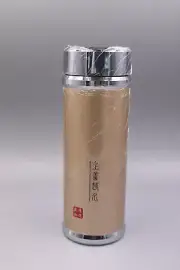 S999 Pure Silver Liner Vacuum Cup Men Stainless Steel Thermos Women's Silver Cup