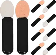 Ipetboom 10 Pcs Makeup Applicator Versatile Eyeshadow Concealer Brush Sponge for Precision Application Compact and Portable for Makeup Routine