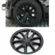 適用於特斯拉 Model 3 輪罩 Thunder Style Wheel 18 英寸輪轂蓋裝飾汽車配件 - 啞光黑色