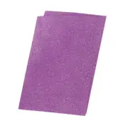 Glitter EVA Foam Sheets Soft Paper Self-Adhesive 11.8x7.8 Inch Light Purple 2Pcs