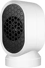Space Heater For Indoor - 350w-400w Portable Electric Heaters | Tabletop Quiet Small Space Heater With Built-In Thermostat | Flame-Retardant Miini Heater | Indoor Electric Heater For Home Bedroom