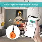 For Apple AirTag Air Tag Silicone Case Protector Cover Shell Key Chain Tracker]