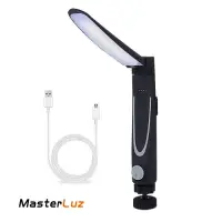 在飛比找Yahoo奇摩購物中心優惠-MasterLuz G34 USB充電 10W 可折疊無段調