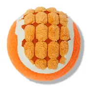 All Day Felt Fetch Ball Dog Toy Orange