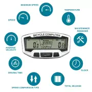 Bike Backlight Code Table Speedometer Bicycle Digital LCD Wired Computer