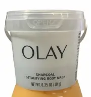 Olay Charcoal Detoxifying Body Scrub, 0.35 ounces