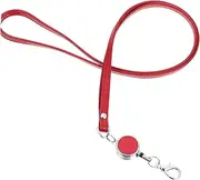 TEMPNAP Retractable Badge Holder Lanyard with Telescopic Rope Lightweight Id Strap for Work Cards School Tags and Mobile Phones Design for Easy Wear