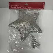 World market Holiday retro star tree topper