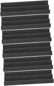Levemolo 6pcs Acoustic Panels for Soundproofing Bass Trap for Ktv Music Home Theaters High Density Sound Absorption